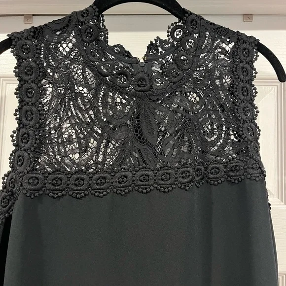 Lilly Pulitzer Black Lace Mini Dress - Picture 2 of 9